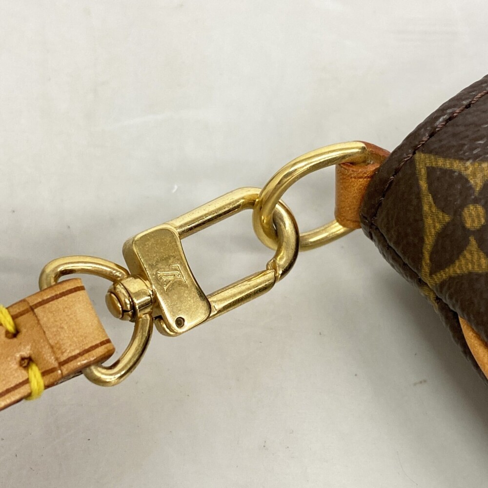 LOUIS VUITTON Authentic Brown Monogram Pouch - Picture 8 of 9